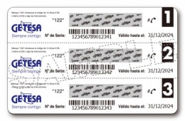 Carte Getesa 3PIN, Carte Getesa 3PIN